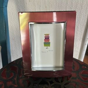 Vintage Framed Birthday Cake